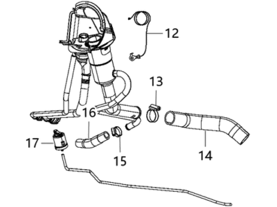 Ram Fuel Filler Neck - 57008460AC