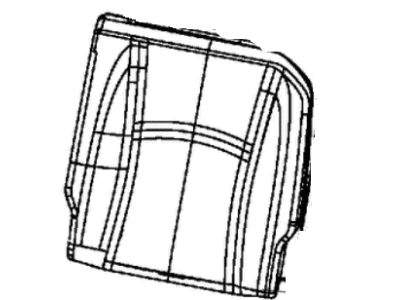 Ram 6QS89LX9AA COVER Rear Seat Back Left