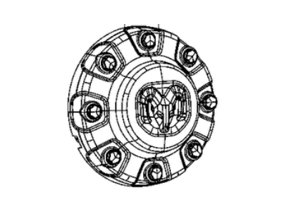 2025 Ram 3500 Wheel Cover - 68718390AA
