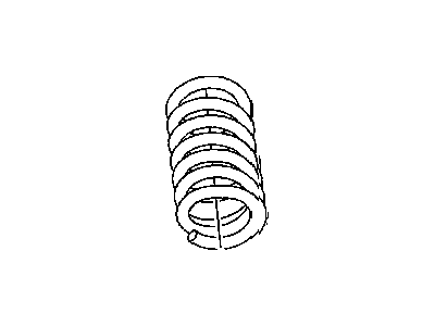 Dodge 55366813AB SPRING Front Coil