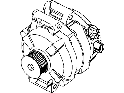 Jeep 4801338AB GENERATOR Engine
