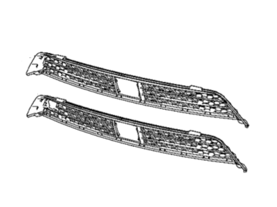 Jeep 68310773AA GRILLE Lower