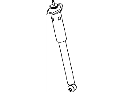 Chrysler 4725865AB SHOCK ABSORBER Suspension