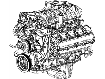Dodge 68278435AA ENGINE Long Block SERVICE WARNING: If The Original Engine Has Experienced A Catastrophic Failure - Including Piston, Cylinder Bore, Valve, or Valve Seat Failure -The Intake Manifold Must Be Replaced With A New Manifold.
