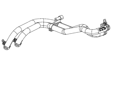 Ram 68435738AA Heater Hose