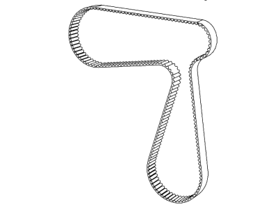 Jeep 68416481AA BELT Timing