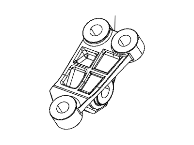 Jeep 68253045AB BRACKET Engine Mount