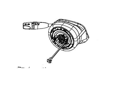 Chrysler 6NE93LC5AA MODULE Steering Column