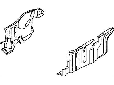 Chrysler MB908260 Cover Shield