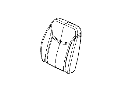 Dodge 1GA821DBAA COVER Front Seat Back
