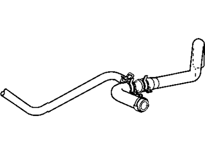 Dodge 55038134AA HOSE Heater Supply