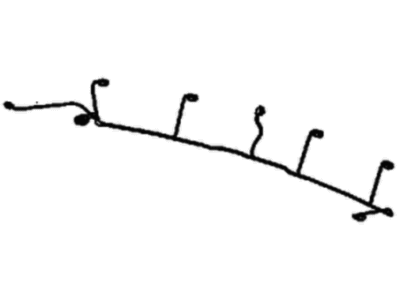 Dodge 68161396AA WIRING Rear Fascia