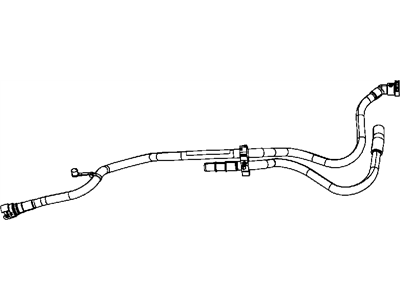 Mopar 4766518AD Hose Vapor Canister