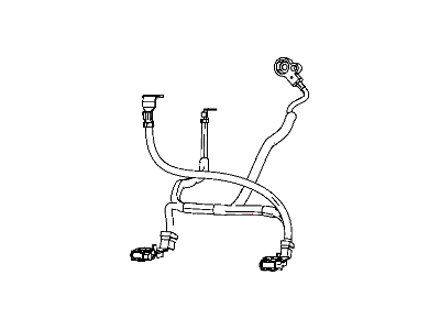 Mopar 68224976AA Wiring Battery 68224976AA Mopar Wiring Battery Illustration 1 of 1