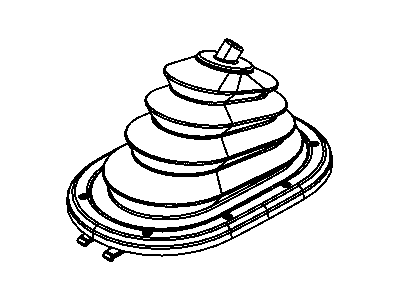 Mopar 52060069AD Boot Assembly Gear Shift Control Lever Upper 52060069AD Mopar Boot Assembly Gear Shift Control Lever Upper Illustration 1 of 1