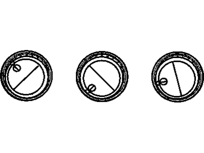 Mopar 5073374AA Knob A/C And Heater Control - Rotary