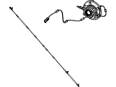 Jeep 56044144AD SENSOR Anti-Lock Brakes