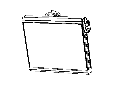 Mopar 68004194AA Evaporator A/C Includes: Expansion Valve Mounting Bolts