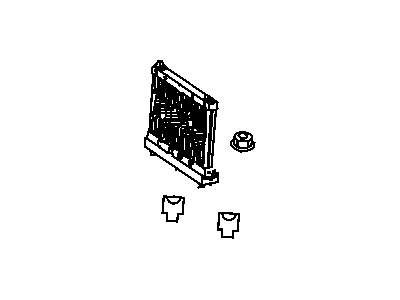 Mopar 68012665AA Heater 68012665AA Mopar Heater Illustration 1 of 1