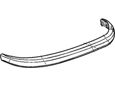 Dodge Bumper - 55076610AB