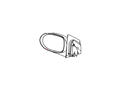 Mopar 68044048AA Mirror Outside Rearview
