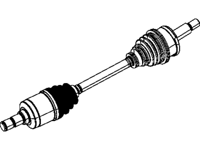 Mopar 4578600AA Shaft Axle Half