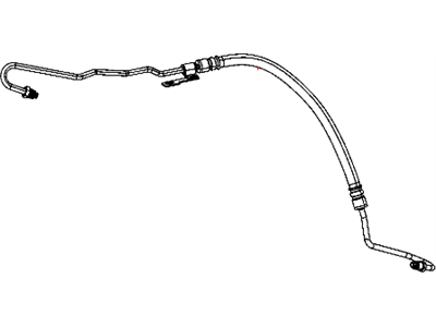 Jeep 5105975AH HOSE Power Steering Pressure