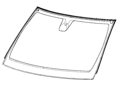 68292244AB Mopar Windshield Illustration 1 of 1