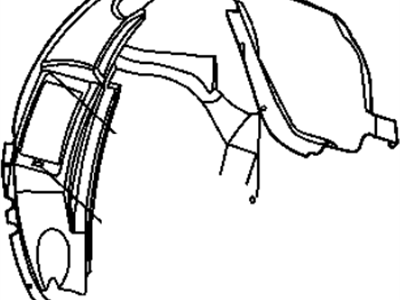 Chrysler 4857762AA SHIELD Fender