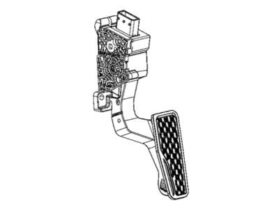 Mopar 4581893AC Pedal Accelerator