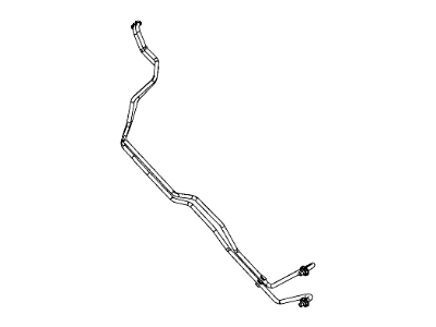 Mopar 55057191AB Hose And Tube Oil Cooler Pressure And Return