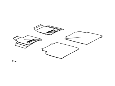 Mopar 1GR94DX9AG Mat Kit Floor Front And Rear Mopar 1GR94DX9AG Mat Kit Floor Front And Rear