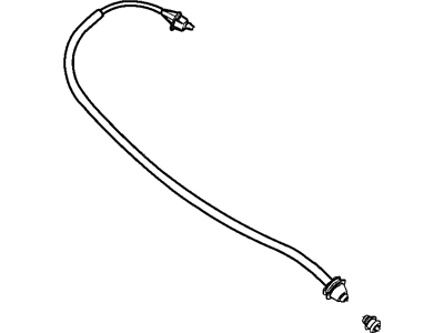 Chrysler Accelerator Cable - 4591233AB