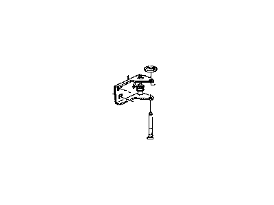 Dodge 55256915AC HINGE Front Door Upper