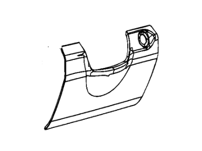 Ram 1UM301X7AE COVER Steering Column Opening
