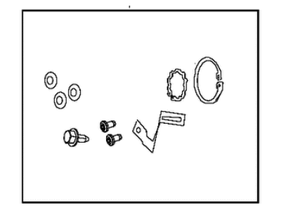Jeep 68225277AA CLUTCH OVERHAUL KIT A/C Compressor
