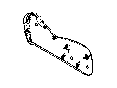 Chrysler 1CW291DAAA SHIELD Passenger Inboard