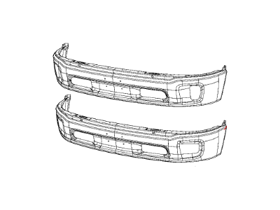 Ram 6NR11TZZAA BUMPER Front