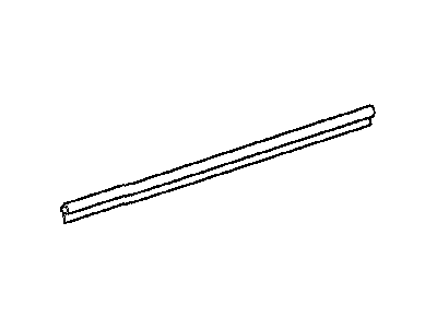 Mopar 5065160AE Weatherstrip Front Door Sill Secondary