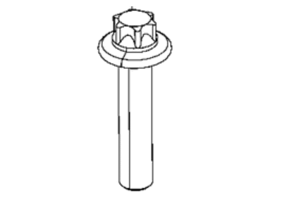 Mopar 6511583AA Bolt And Washer Hexagon Head