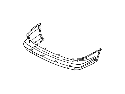 1999 Dodge Grand Caravan Bumper - 4797590