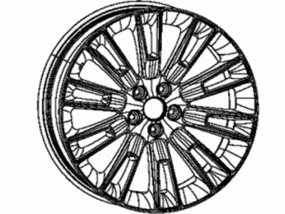 Chrysler Spare Wheel - 5LD10LD2AA