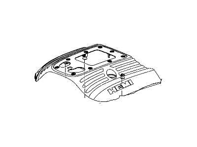 Mopar 53034225AC Cover Engine