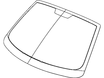 Chrysler 68018348AA WINDSHIELD Shipping Assembly - 30 Lite Glass