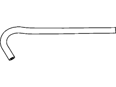 Mopar 5105153AF Hose Brake Booster Vacuum 5105153AF Mopar Hose Brake Booster Vacuum Illustration 1 of 1