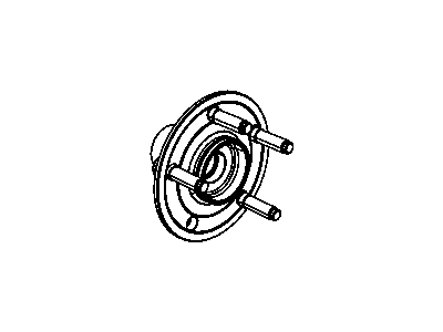 Mopar 4779612AC Hub Wheel