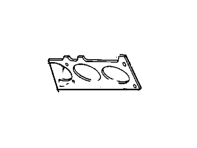 Mopar 4186348 Gasket, Cylinder Head, W/318 Except Ele-318 4Bbl. Mopar 4186348 Gasket, Cylinder Head, W/318 Except Ele-318 4Bbl.