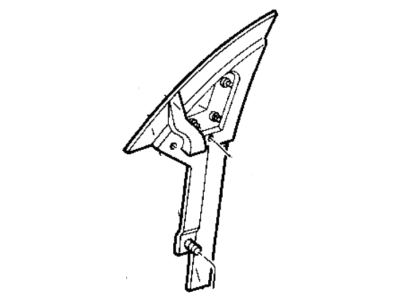 1998 Chrysler Sebring Door Seal - 4724390AC