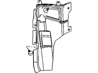 Dodge 55277011AA SHIELD Air Intake