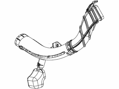 Jeep 68249648AA DUCT Air Inlet